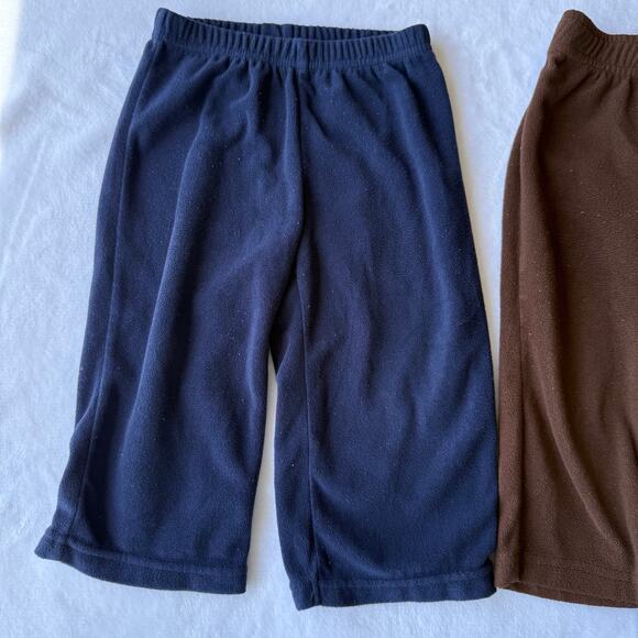 Carter's Gender Neutral Fleece Pants Size 12 Months - Picture 3 of 5